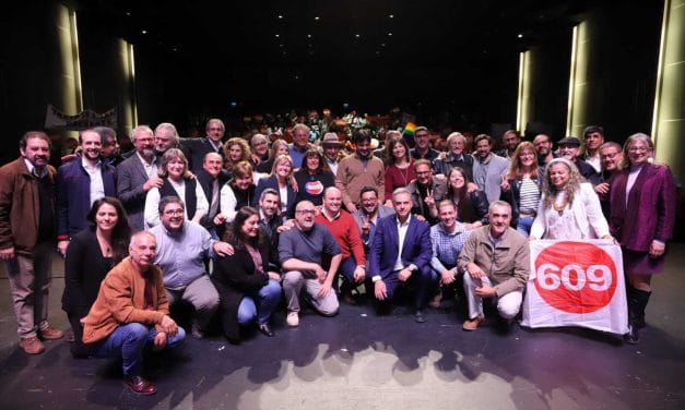 El Espacio 609 presentó su lista «amplia y diversa»