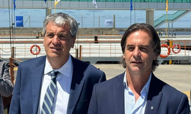 Curbelo: “La visión que tenemos es que los puertos del Uruguay se transformen definitivamente en los puertos de la región”