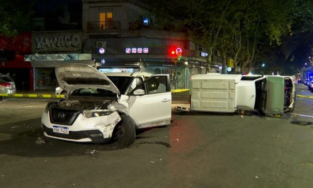 Cosse resultó ilesa de un accidente de tránsito en el Cordón