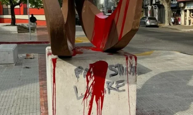 IM repudió vandalismo al monumento “Abrazo de los pueblos”