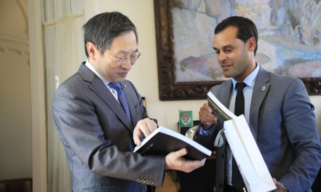 Junta Departamental de Motevideo y Embajada de China encaminan cooperación