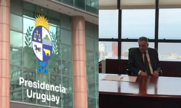 El gobierno presentó el retrato oficial del 43° Presidente de la República Yamandú Orsi