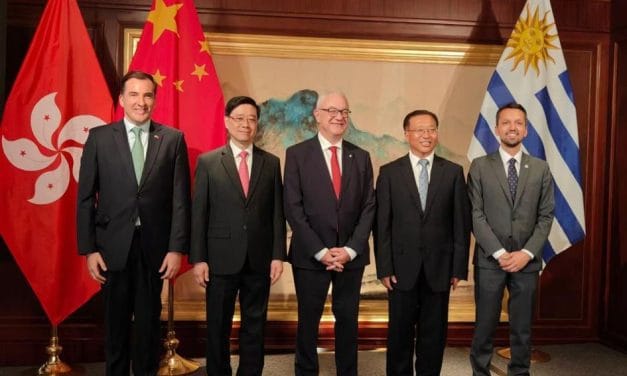 Uruguay abrió Consulado General en Hong Kong