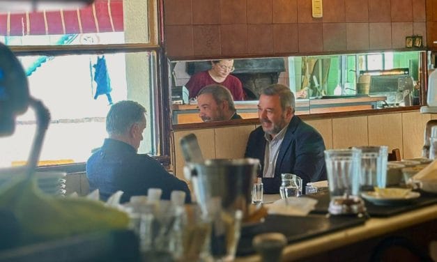 Orsi y el futuro intendente de Montevideo almorzaron juntos