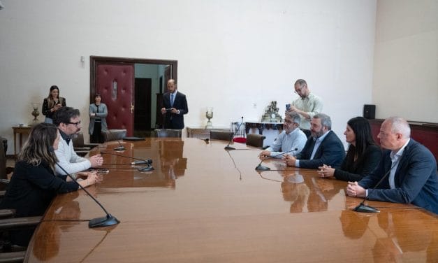 Comenzó la transición en Montevideo : Zunino recibió a Bergara y su equipo