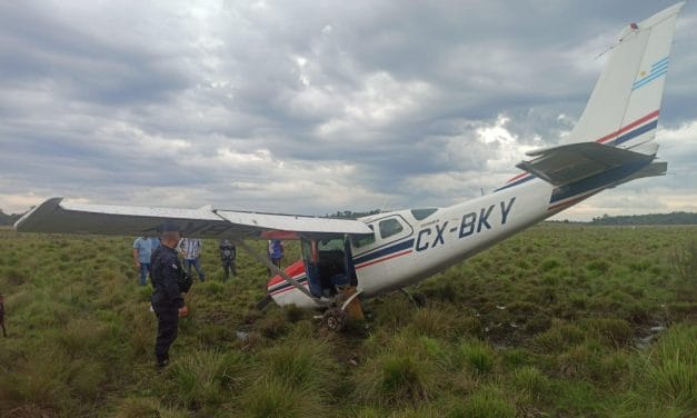 Avioneta hurtada en Rivera fue recuperada en Paraguay