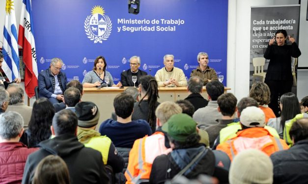 En Uruguay se registran 40.000 accidentes laborales al año