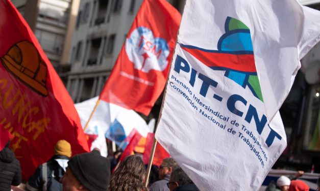 El PIT-CNT cerró su primer paro a este gobierno con presiones sobre el tema del impuesto del 1% a los más rico
