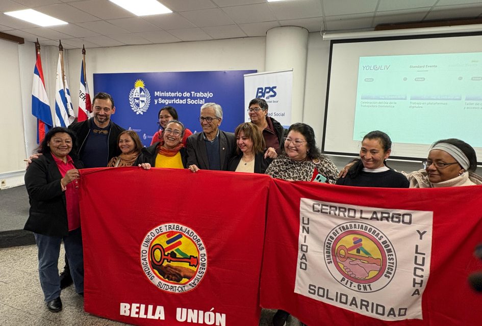 Hay 70 mil trabajadoras domésticas registradas en el BPS