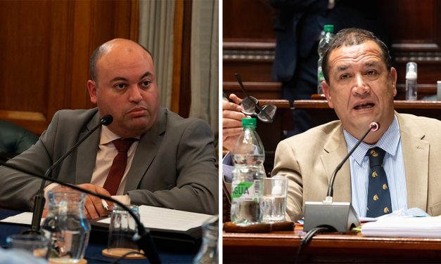 La interpelación a Fratti fue suspendida tras insultos entre Nicolás Viera y Sebastián da Silva