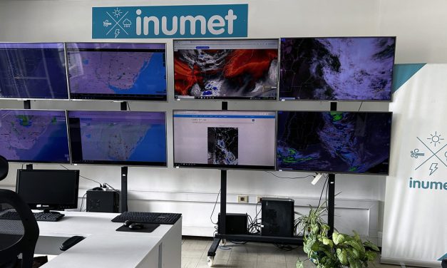 Inumet emitió alerta naranja y amarilla por tormentas fuertes en gran parte del país