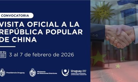 Visita oficial a China será del 1 al 8 de febrero