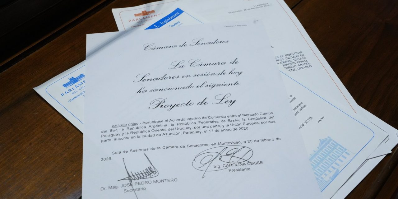 Uruguay se adelantó al resto del Mercosur y fue el primer país en ratificar el acuerdo con la Unión Europea