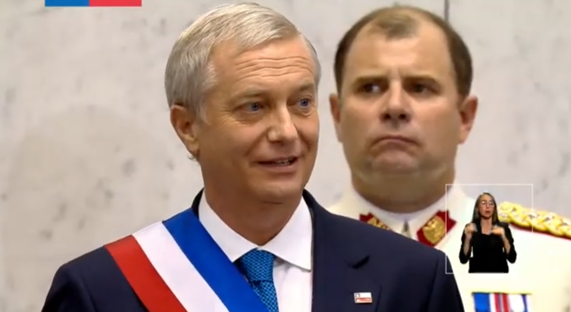 José Antonio Kast asumió la presidencia de Chile