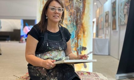 Gabriela Rieiro y la valoración de “pintar el alma del vino”