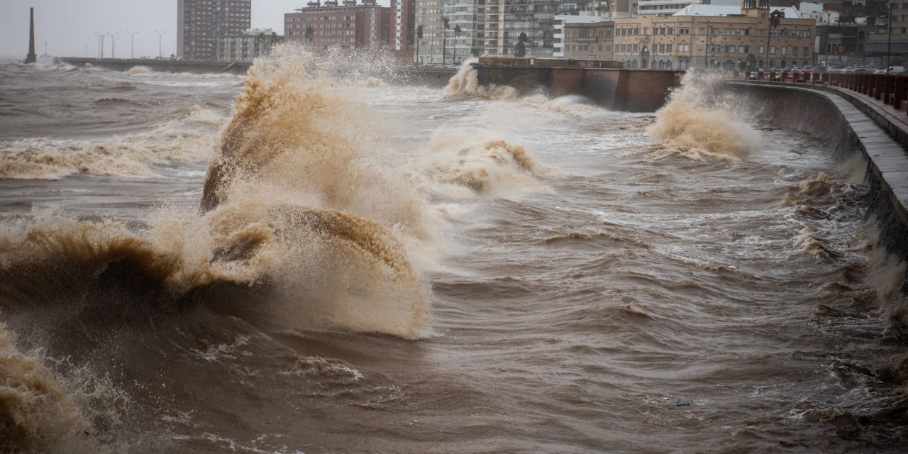 Temporal y vientos fuertes: continúa la alerta amarilla de Inumet 