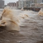 Temporal y vientos fuertes: continúa la alerta amarilla de Inumet 