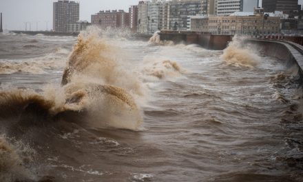 Temporal y vientos fuertes: continúa la alerta amarilla de Inumet 