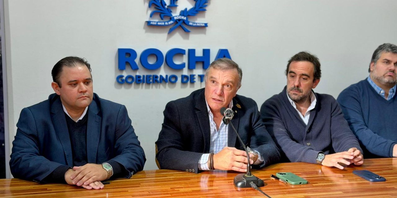 Rocha firmó fideicomiso por US$40 millones para financiar obras de infraestructura