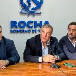 Rocha firmó fideicomiso por US$40 millones para financiar obras de infraestructura