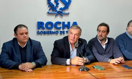 Rocha firmó fideicomiso por US$40 millones para financiar obras de infraestructura