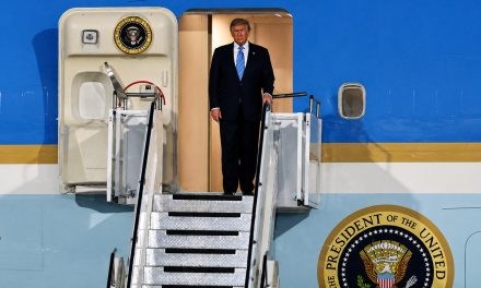 Trump llegó a China para una visita de Estado