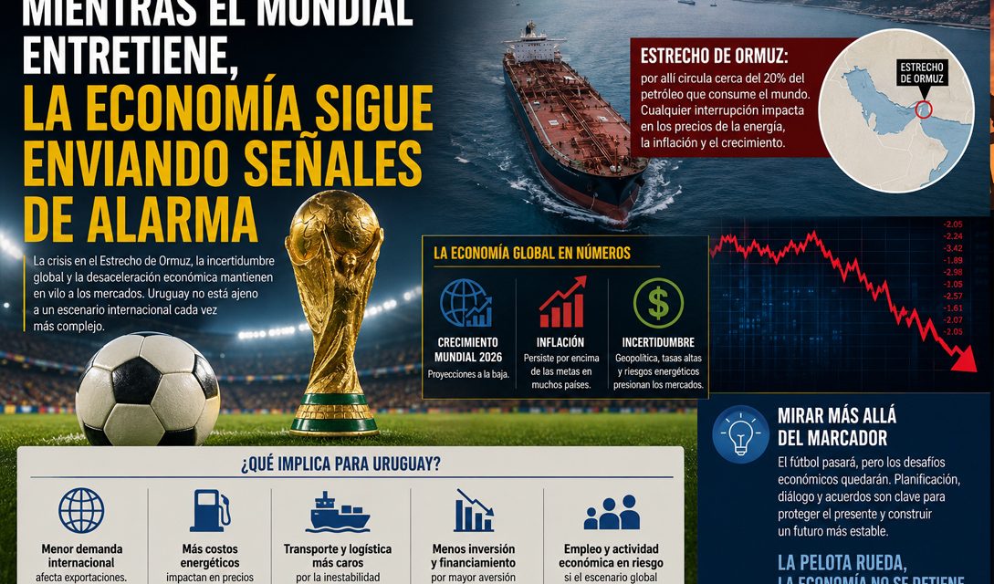 Mientras el Mundial entretiene, la economía sigue enviando señales de alarma