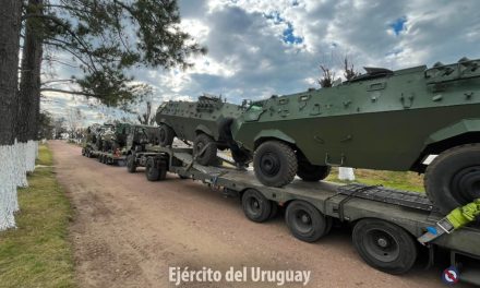 Policías comienzan a capacitarse para conducir tanquetas militares que patrullarán barrios violentos