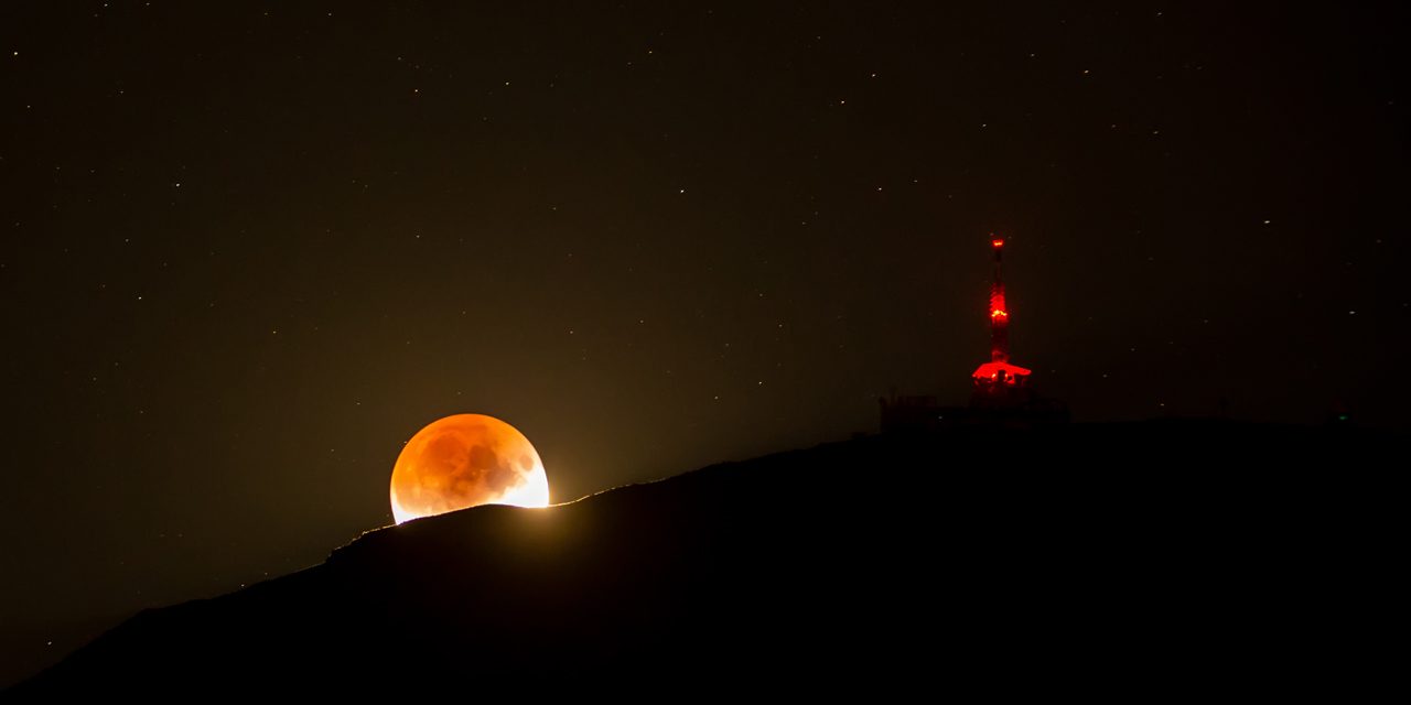 Eclipse lunar: la fase más visible comenzará esta noche a las 23:33 en Uruguay