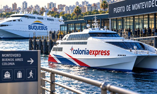 Colonia Express busca romper la exclusividad de Buquebus en la ruta Montevideo-Buenos Aires