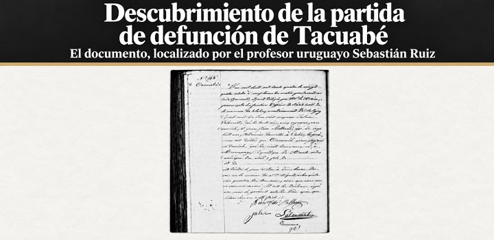Tacuabé: una partida de defunción hallada en Francia aporta una respuesta tras 192 años